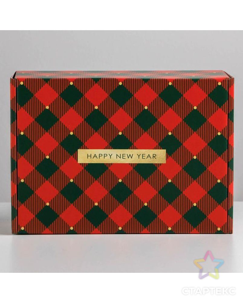 Складная коробка «Волшебного нового года», 30,7 × 22 × 9,5 см арт. СМЛ-87252-1-СМЛ0005010506 2