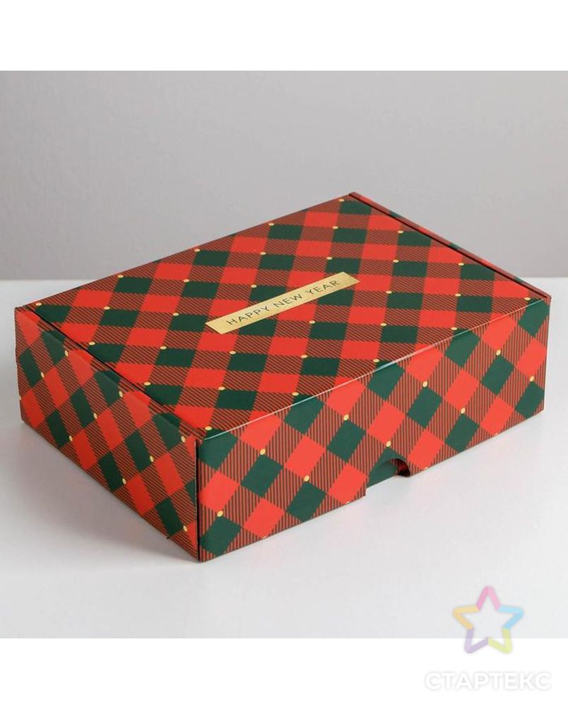 Складная коробка «Волшебного нового года», 30,7 × 22 × 9,5 см арт. СМЛ-87252-1-СМЛ0005010506 4