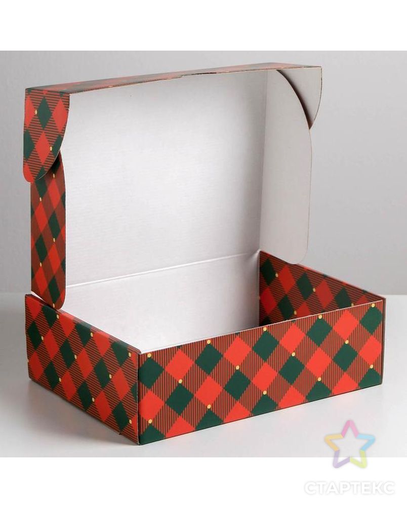Складная коробка «Волшебного нового года», 30,7 × 22 × 9,5 см арт. СМЛ-87252-1-СМЛ0005010506 5