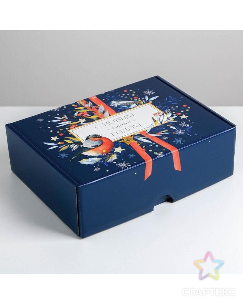 Складная коробка «Теплоты», 30,7 × 22 × 9,5 см арт. СМЛ-87253-1-СМЛ0005010507 4