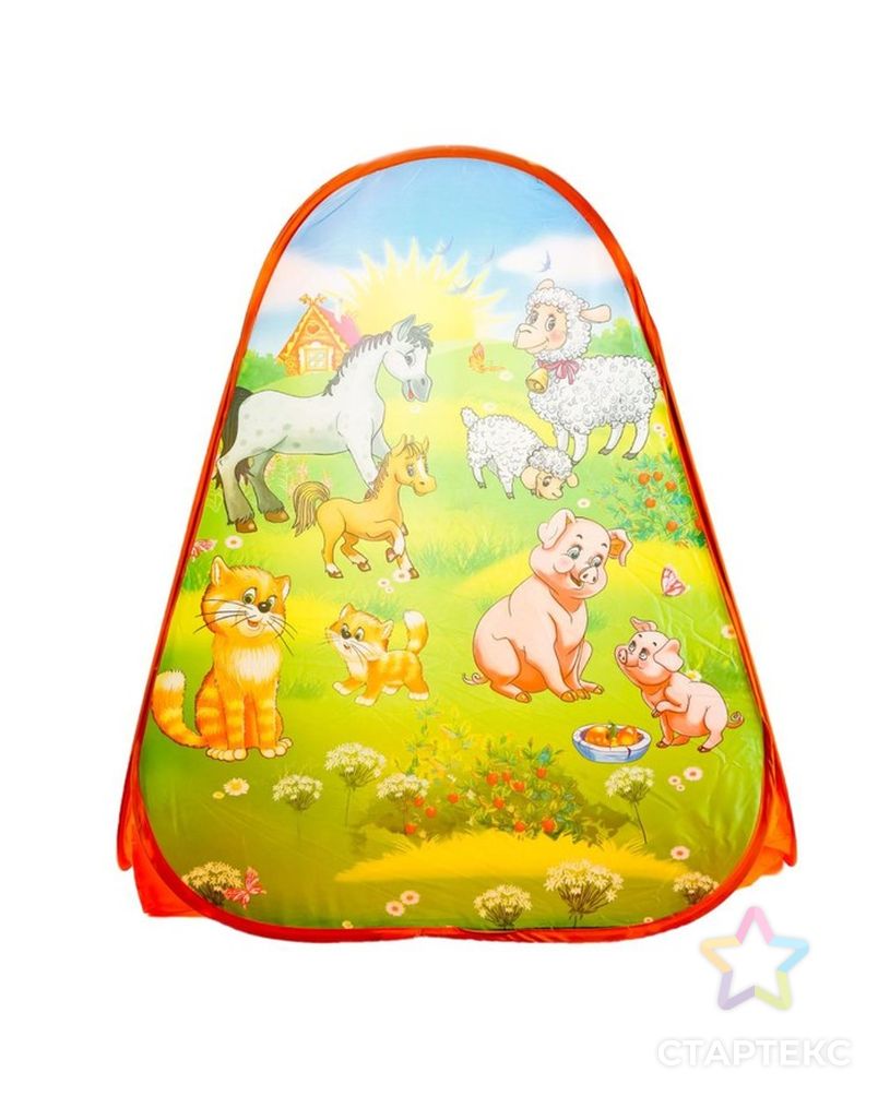 Палатка «Веселая ферма», в сумке, 81х91х81см арт. СМЛ-105909-1-СМЛ0005012349 4