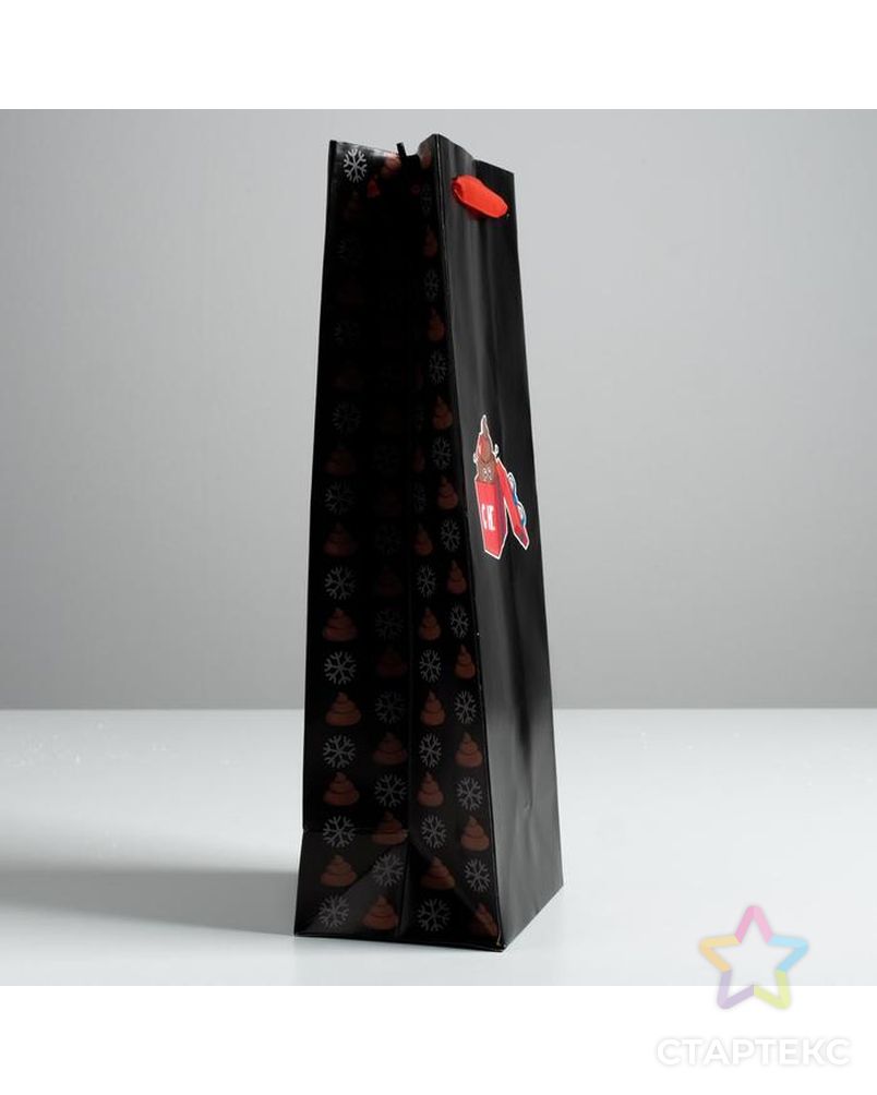 Пакет под бутылку «Настроение», 13 × 36 × 10 см арт. СМЛ-113152-1-СМЛ0005013011 2