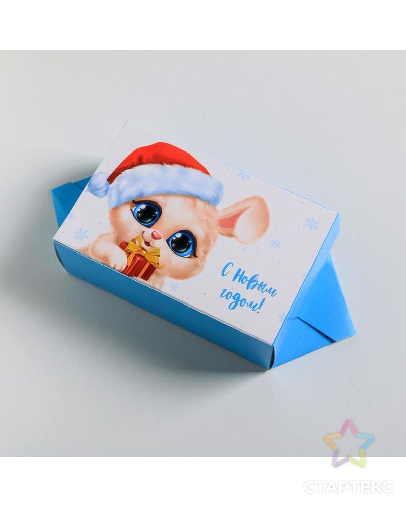 Сборная коробка‒конфета «Новый год», 18 × 28 × 10 см арт. СМЛ-101292-1-СМЛ0005013347 2