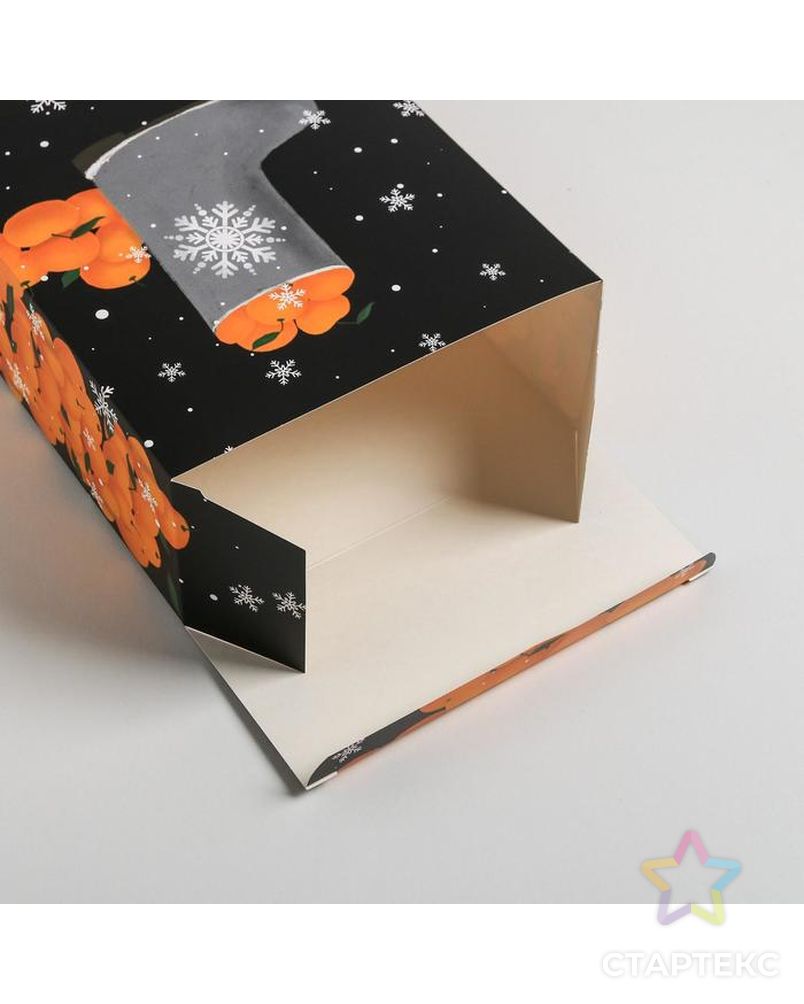 Коробка складная «С новым годом», 22 × 30 × 10 см арт. СМЛ-101238-1-СМЛ0005017523 3