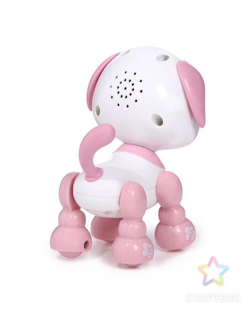 Интерактивная игрушка "Умный дружок", звук, свет, цвет розовый арт. СМЛ-109169-1-СМЛ0005034633 3