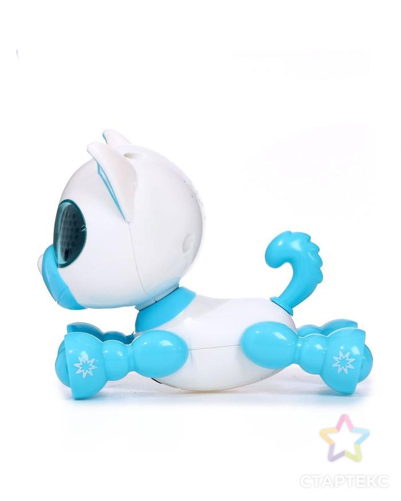 Интерактивная игрушка "Умный дружок", звук, свет, цвет голубой арт. СМЛ-109170-1-СМЛ0005034634 2