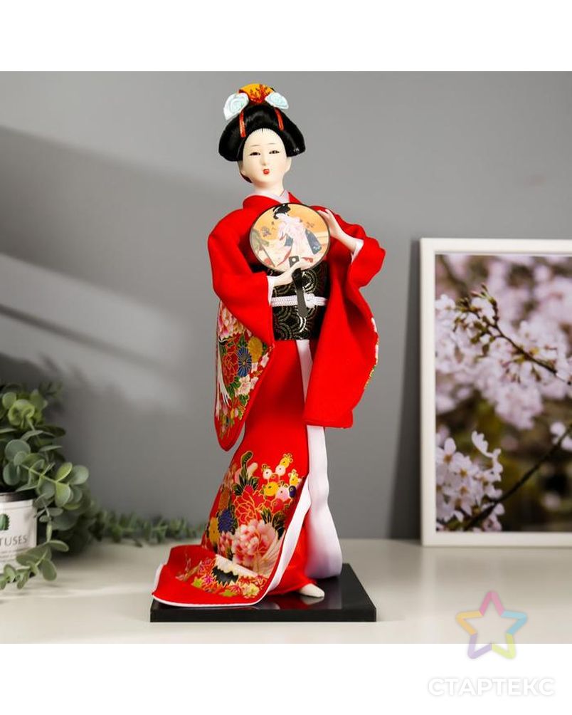 Кукла коллекционная гейша Китай