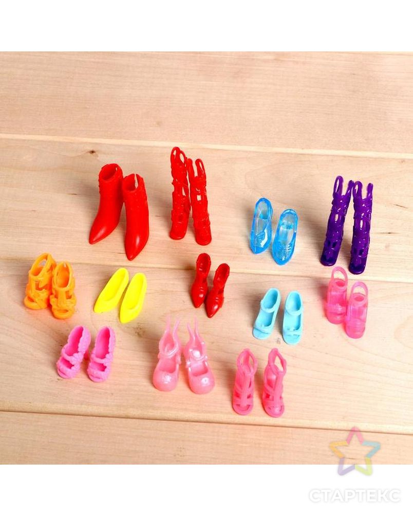 Набор обуви для кукол арт. СМЛ-123686-1-СМЛ0005036580 2