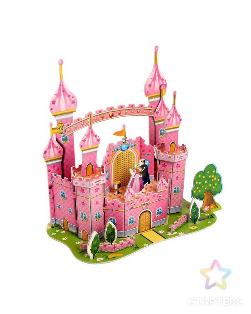 Конструктор 3D «Замок принцессы» арт. СМЛ-59757-1-СМЛ0000504046 2