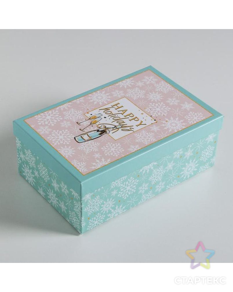Набор подарочных коробок 10 в 1 «Стильный», 12 × 7 × 4 - 32.5 × 20 × 12.5 см арт. СМЛ-93595-1-СМЛ0005040790 5