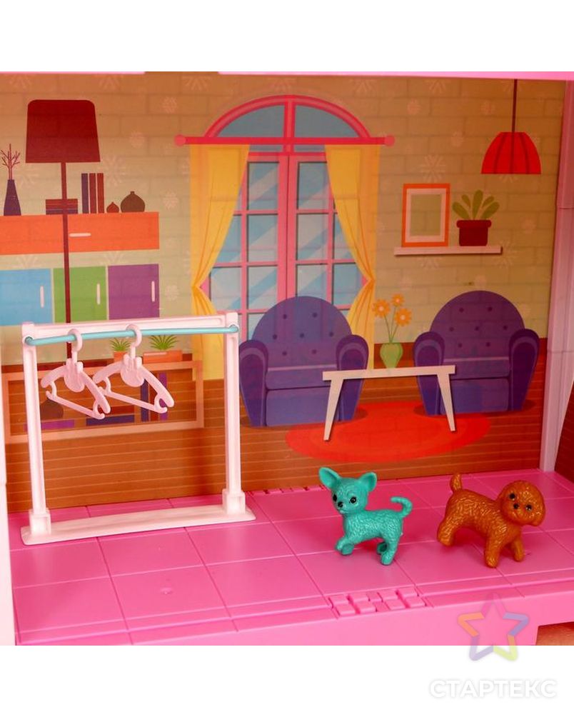 Дом для кукол "Лейнхаус" с куклами, с аксессуарами арт. СМЛ-115578-1-СМЛ0005043257 7