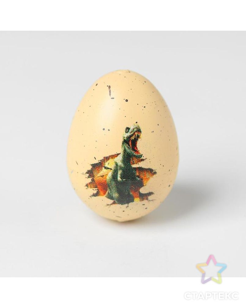 Растущая игрушка «Яйцо с картинкой, Динозавры» 3х4 см, МИКС арт. СМЛ-89715-1-СМЛ0005045479 1