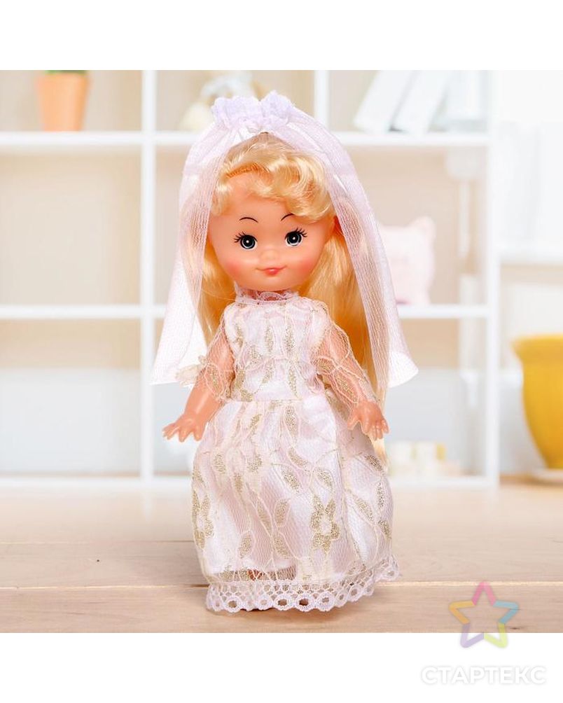 Кукла классичская "Крошка Сью" в платье, 17 см, МИКС арт. СМЛ-124007-1-СМЛ0005045916 3
