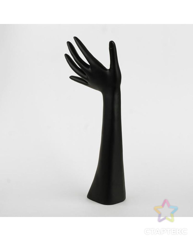 Подставка для украшений "Рука", 12*6*31,5 см, цвет чёрный арт. СМЛ-40416-1-СМЛ0005050500 2