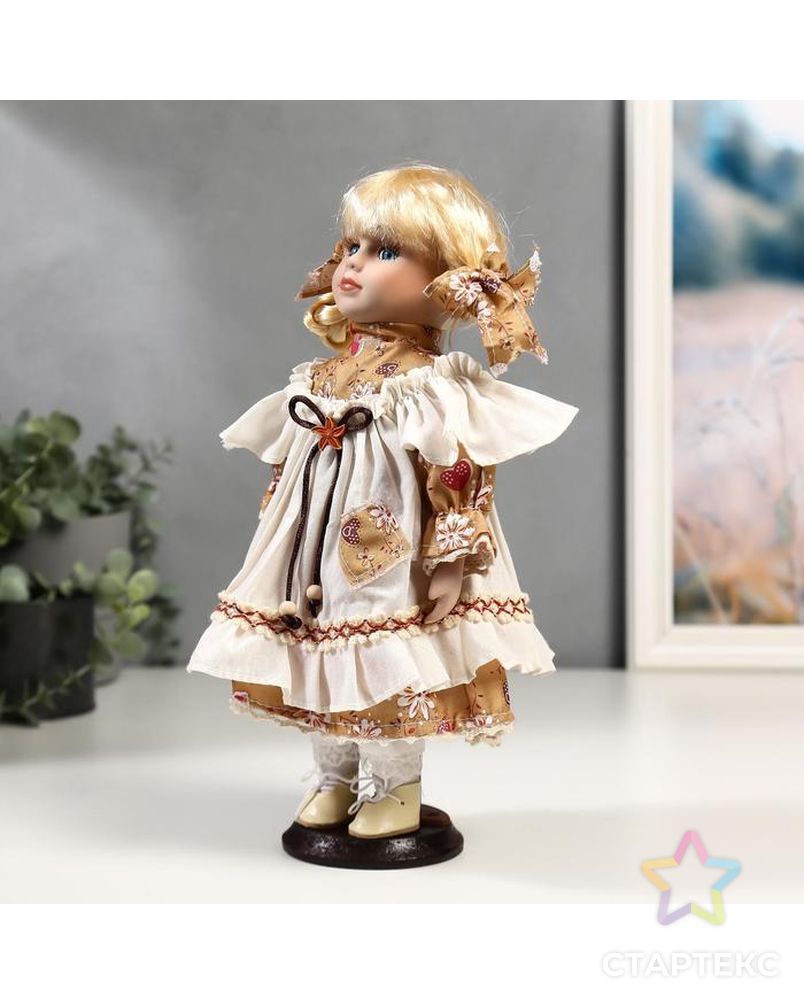 Кукла коллекционная керамика "Соня в сарафанчике" 30 см арт. СМЛ-137567-1-СМЛ0005053245 2