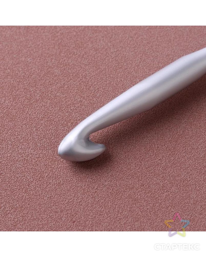 Крючок для вязания, с тефлоновым покрытием, d = 8 мм, 15 см арт. СМЛ-40470-3-СМЛ0005054439 2