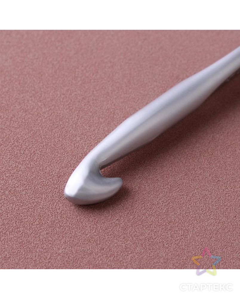 Крючок для вязания, с тефлоновым покрытием, d = 8 мм, 15 см арт. СМЛ-40470-2-СМЛ0005054440 2