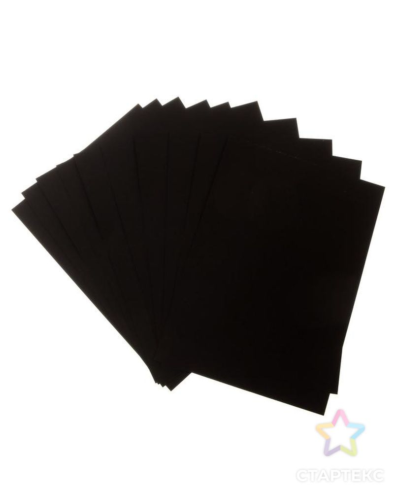 Бумага для пастели набор, А4, deVENTE, 20 листов, 120 г/м², чёрная, в пакете арт. СМЛ-194888-1-СМЛ0005058740 3