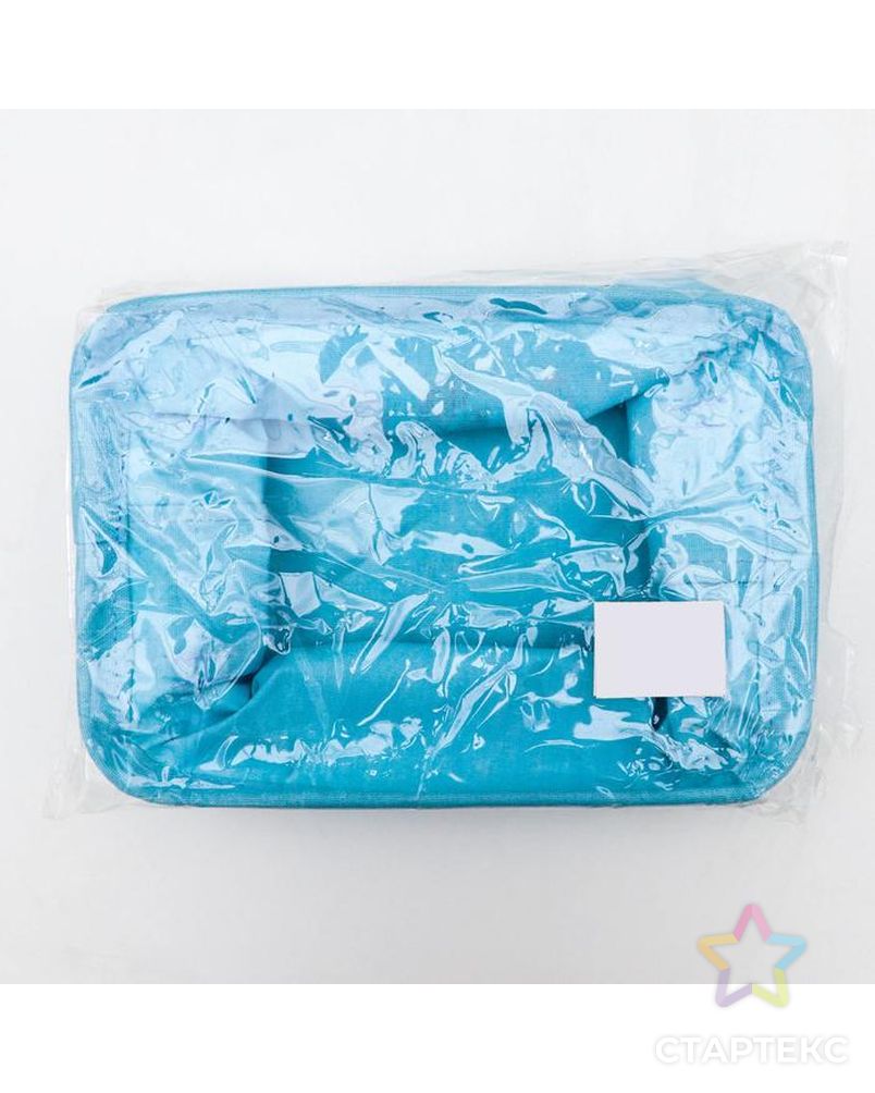 Корзина для хранения «Кактус», 23×16×12 см, цвет голубой арт. СМЛ-41638-1-СМЛ0005060147 4