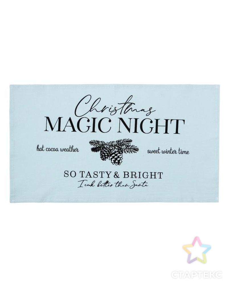 Полотенце Этель "Magic night" 32*58 (±3 см), 100% хлопок арт. СМЛ-107961-1-СМЛ0005060420 2