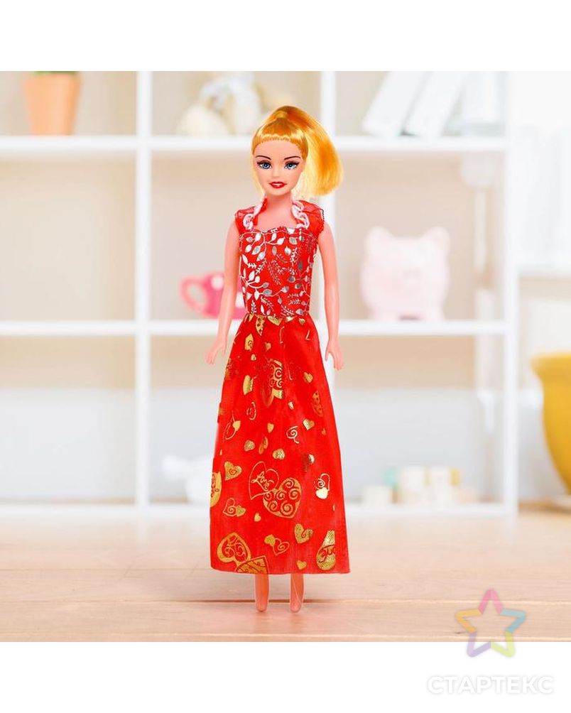 Кукла модель "Оля" в платье, МИКС арт. СМЛ-110663-1-СМЛ0005066294 3