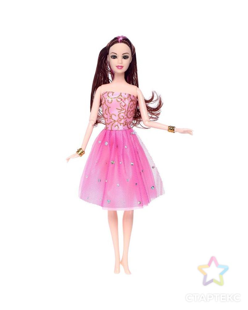 Кукла модель шарнирная "Анна" в платье, МИКС арт. СМЛ-135988-1-СМЛ0005066302 2