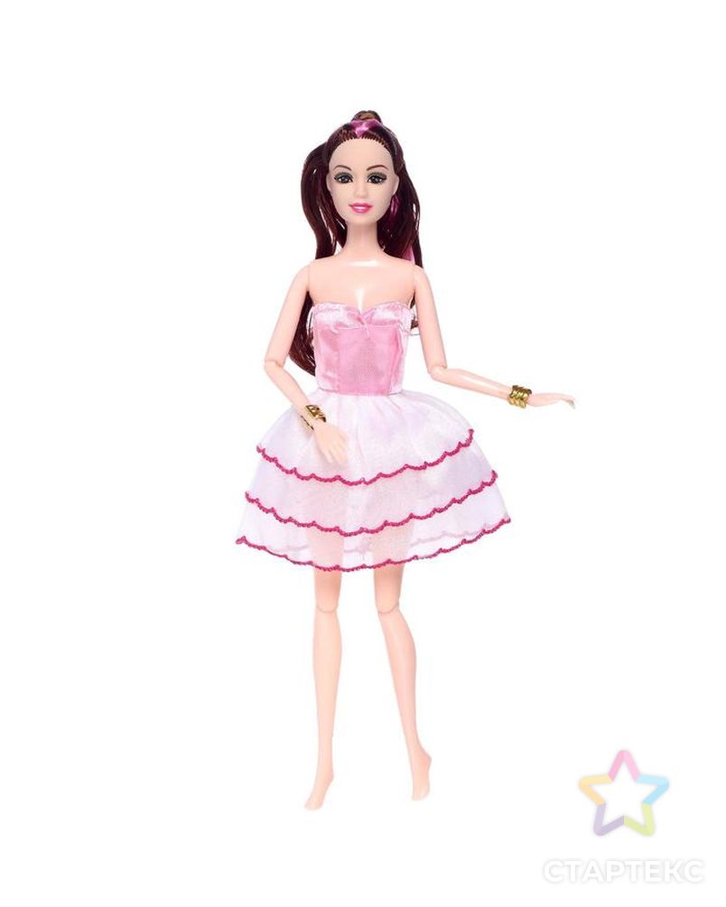 Кукла модель шарнирная "Анна" в платье, МИКС арт. СМЛ-135988-1-СМЛ0005066302 3