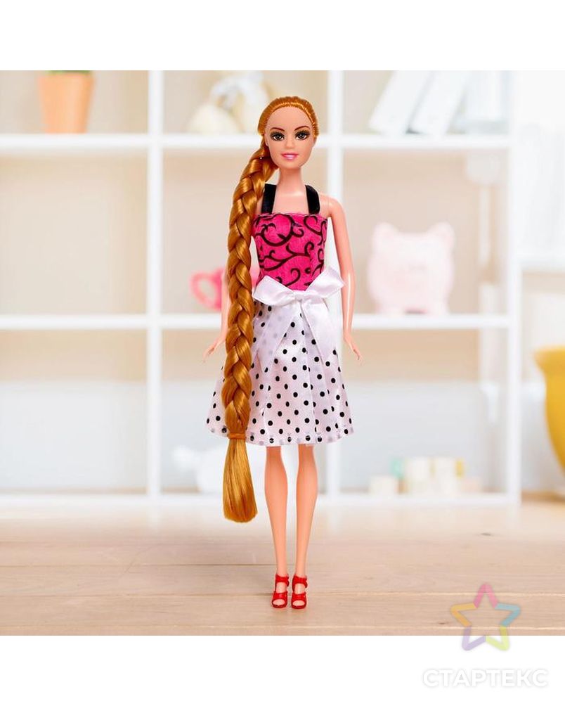 Кукла модель "Вера" в платье, МИКС арт. СМЛ-110665-1-СМЛ0005066307 5