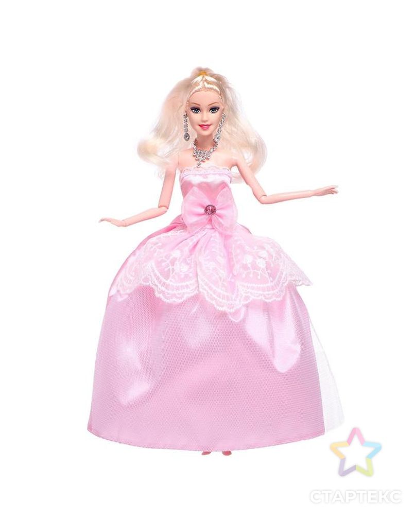Кукла модель шарнирная "Анна" в платье, с аксессуарами, МИКС арт. СМЛ-135993-1-СМЛ0005066326 3