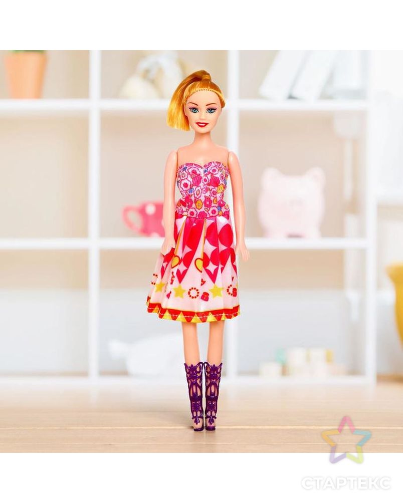 Кукла модель «Даша» в платье, МИКС арт. СМЛ-122296-1-СМЛ0005068596 1