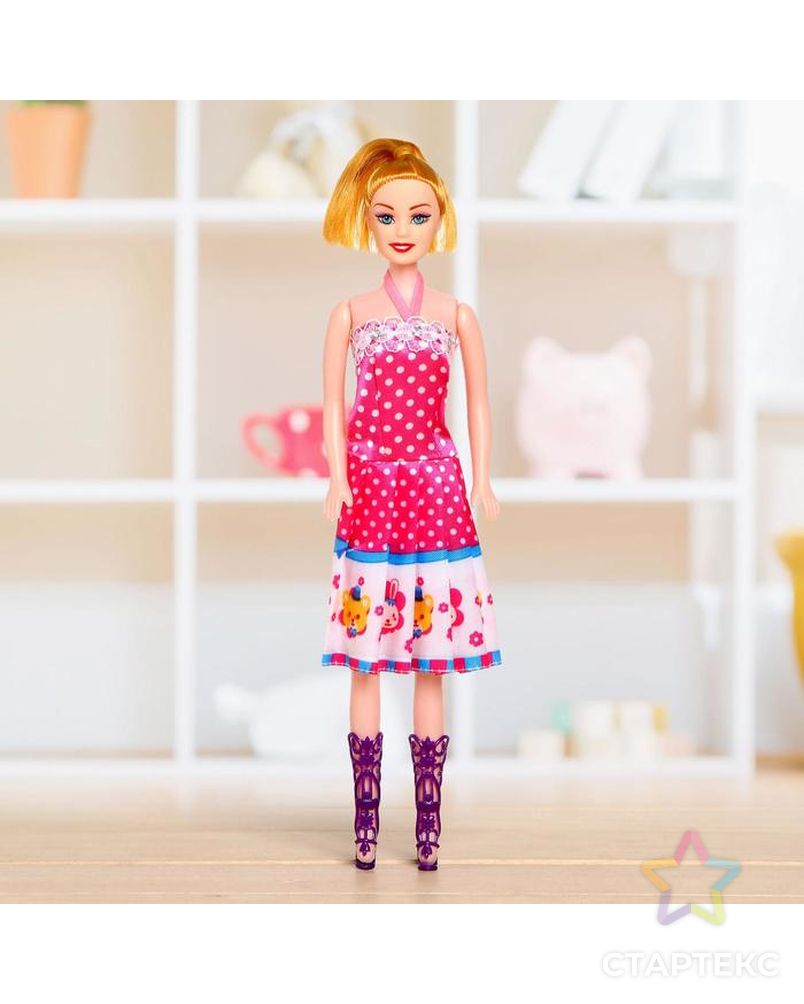 Кукла модель «Даша» в платье, МИКС арт. СМЛ-122296-1-СМЛ0005068596 2