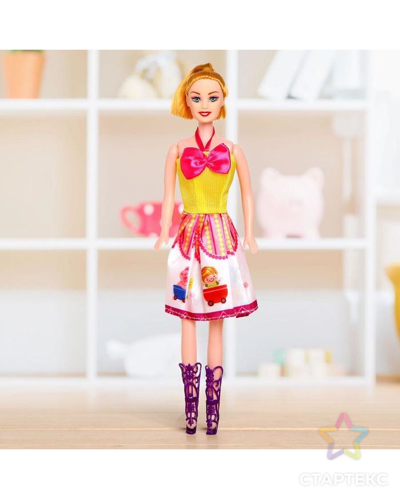 Кукла модель «Даша» в платье, МИКС арт. СМЛ-122296-1-СМЛ0005068596 3