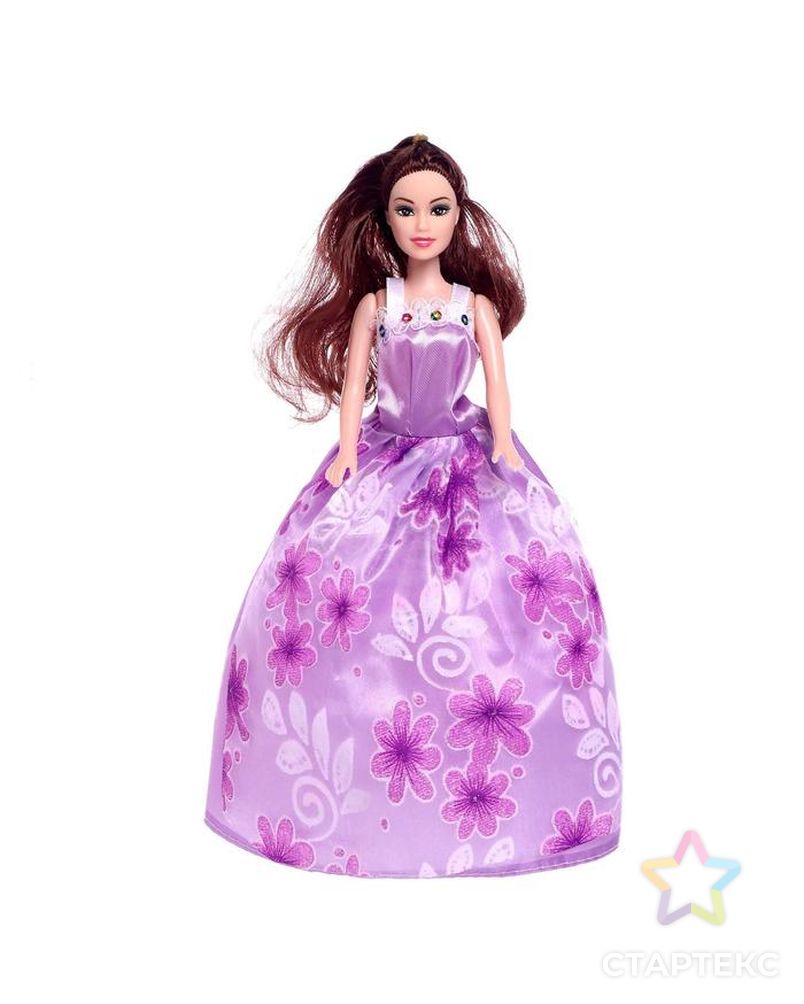 Кукла модель "Таня" в платье, с аксессуарами, МИКС арт. СМЛ-135999-1-СМЛ0005068604 1