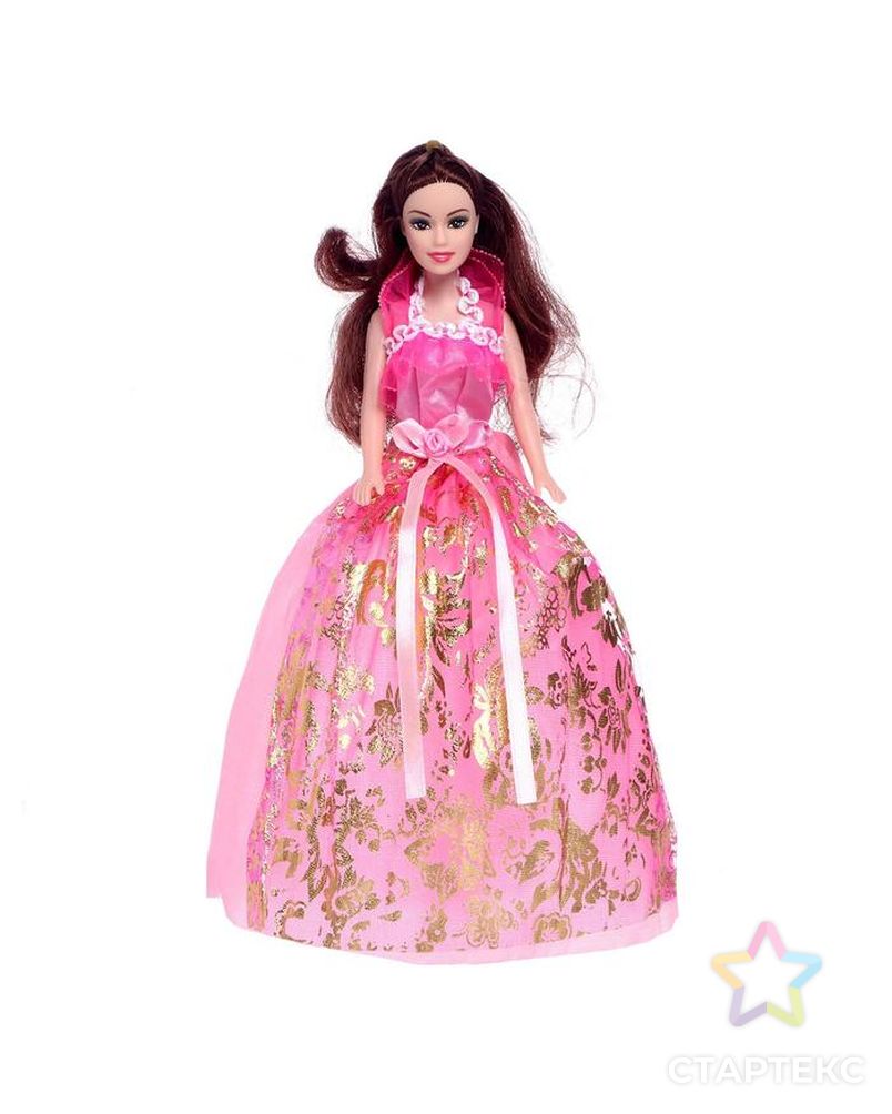 Кукла модель "Таня" в платье, с аксессуарами, МИКС арт. СМЛ-135999-1-СМЛ0005068604 2
