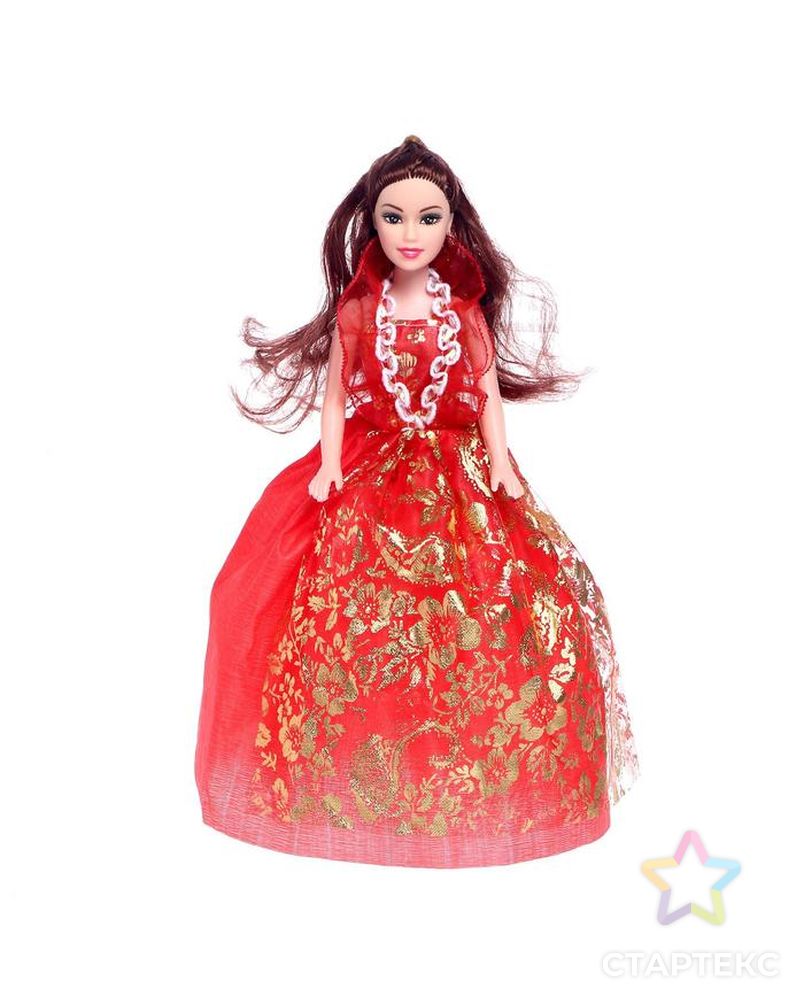 Кукла модель "Таня" в платье, с аксессуарами, МИКС арт. СМЛ-135999-1-СМЛ0005068604 3