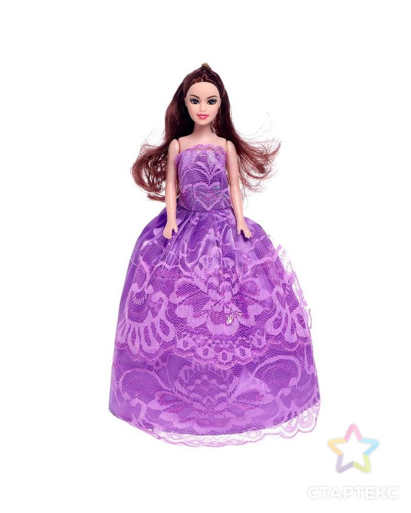 Кукла модель "Таня" в платье, с аксессуарами, МИКС арт. СМЛ-135999-1-СМЛ0005068604 5