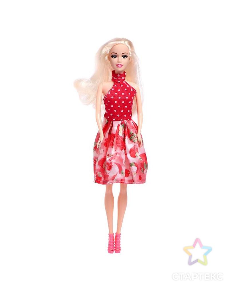 Кукла модель "Сара" в платье, МИКС арт. СМЛ-136001-1-СМЛ0005068608 1