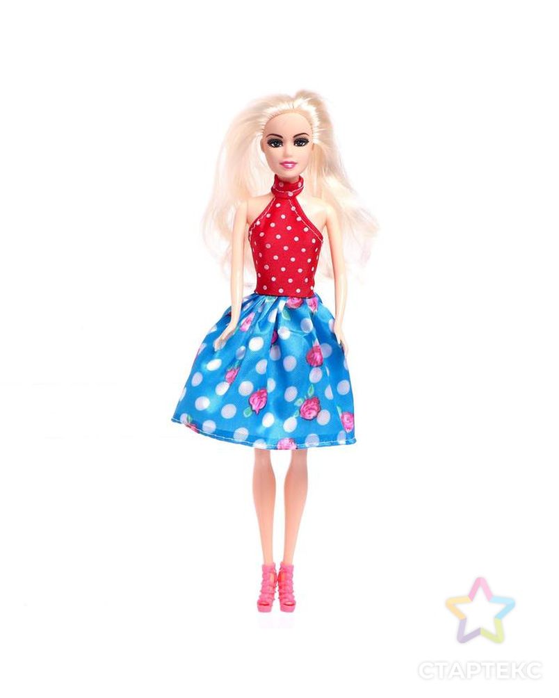 Кукла модель "Сара" в платье, МИКС арт. СМЛ-136001-1-СМЛ0005068608 4