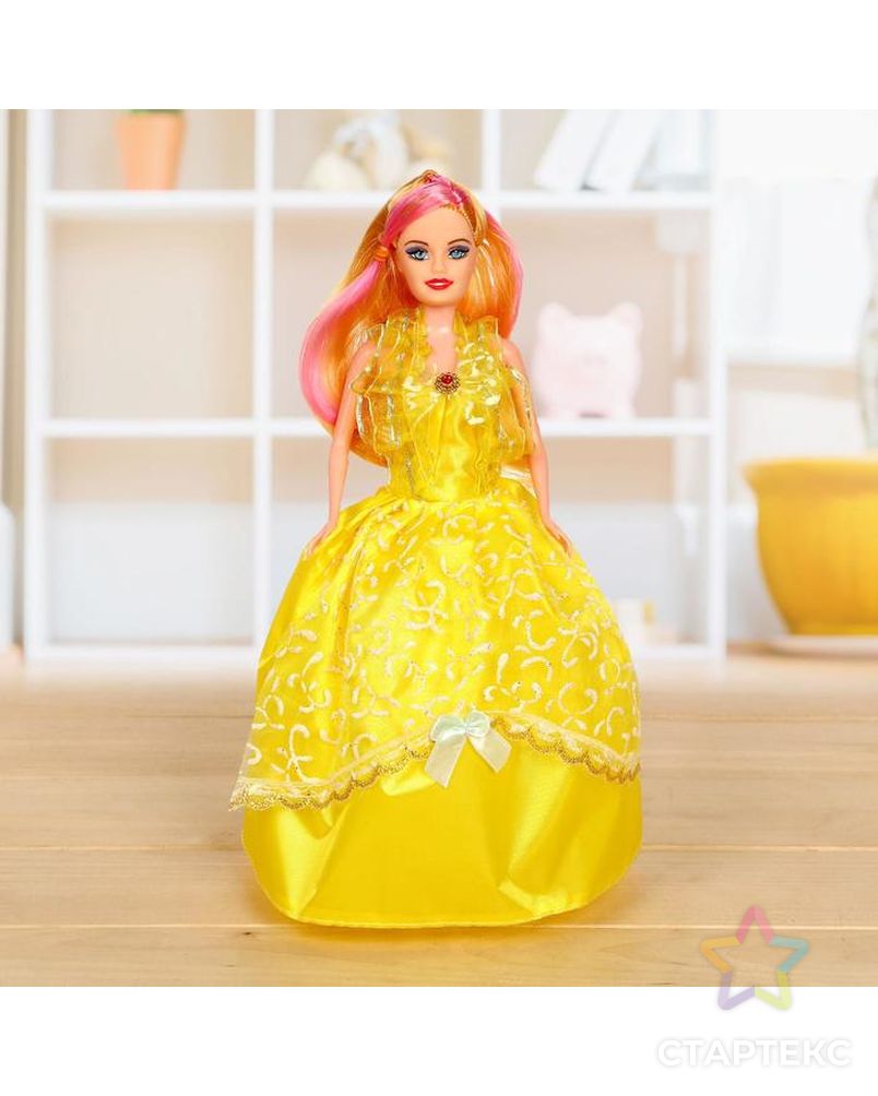 Кукла "Оля" с набором платьев, с аксессуарами, МИКС арт. СМЛ-115618-1-СМЛ0005068638 3