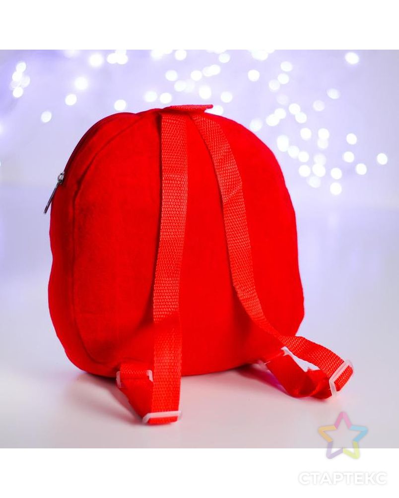 Рюкзак детский с пайетками «Дед Мороз» 26х24 см арт. СМЛ-116726-1-СМЛ0005073314