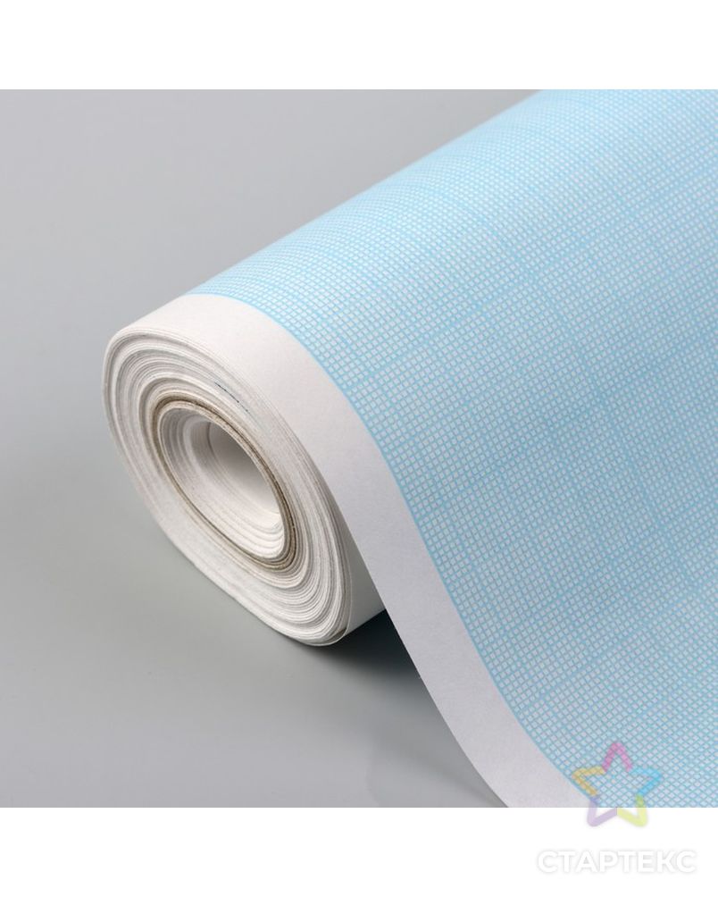 Масштабно-координатная бумага, 60 г/кв.м, 64 см, 20 м, цвет голубой арт. СМЛ-35143-1-СМЛ0005074940 1