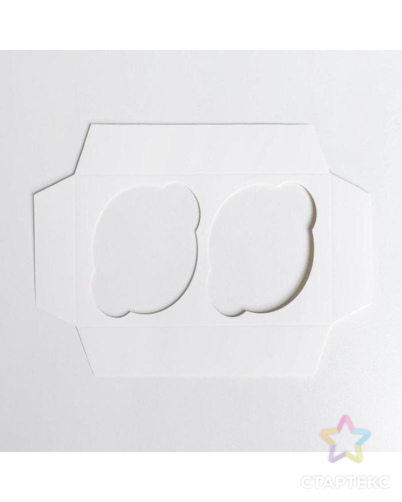 Коробка для капкейка «Сладости», 16 × 16 × 10 см арт. СМЛ-101617-2-СМЛ0005080487