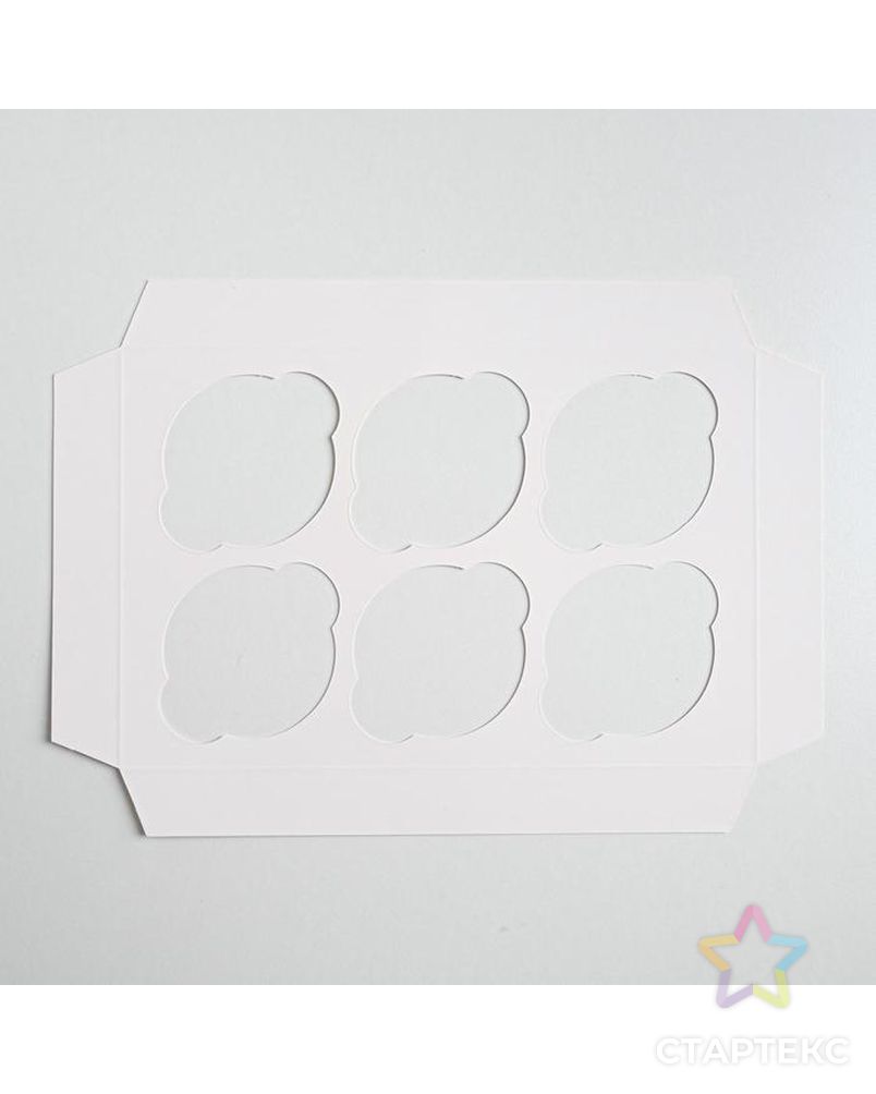 Коробка для капкейка Happy New year, 16 × 8 × 7.5 см арт. СМЛ-101625-3-СМЛ0005080528 5