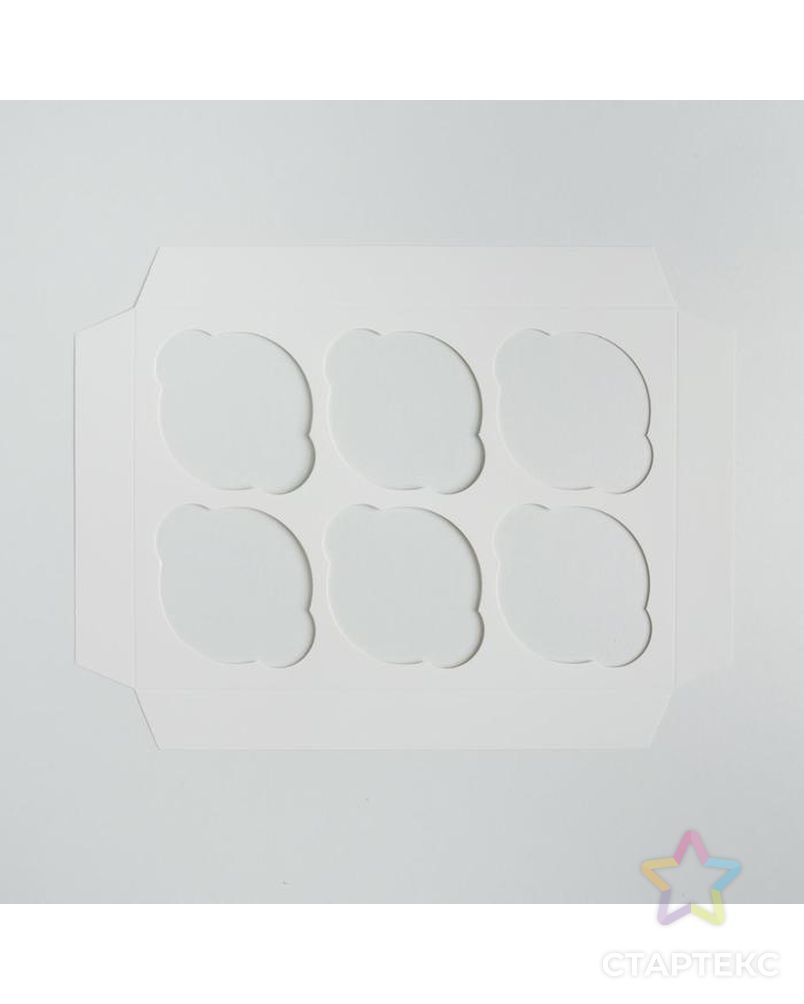 Коробка для капкейка «Поздравляю», 23 × 16 × 7.5 см арт. СМЛ-101613-1-СМЛ0005080533 4