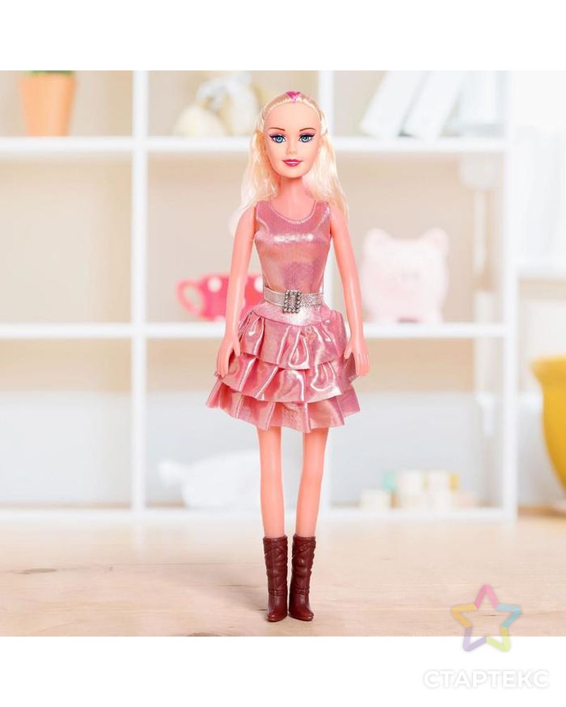 Кукла ростовая "Жанна" в платье арт. СМЛ-128152-1-СМЛ0005084716