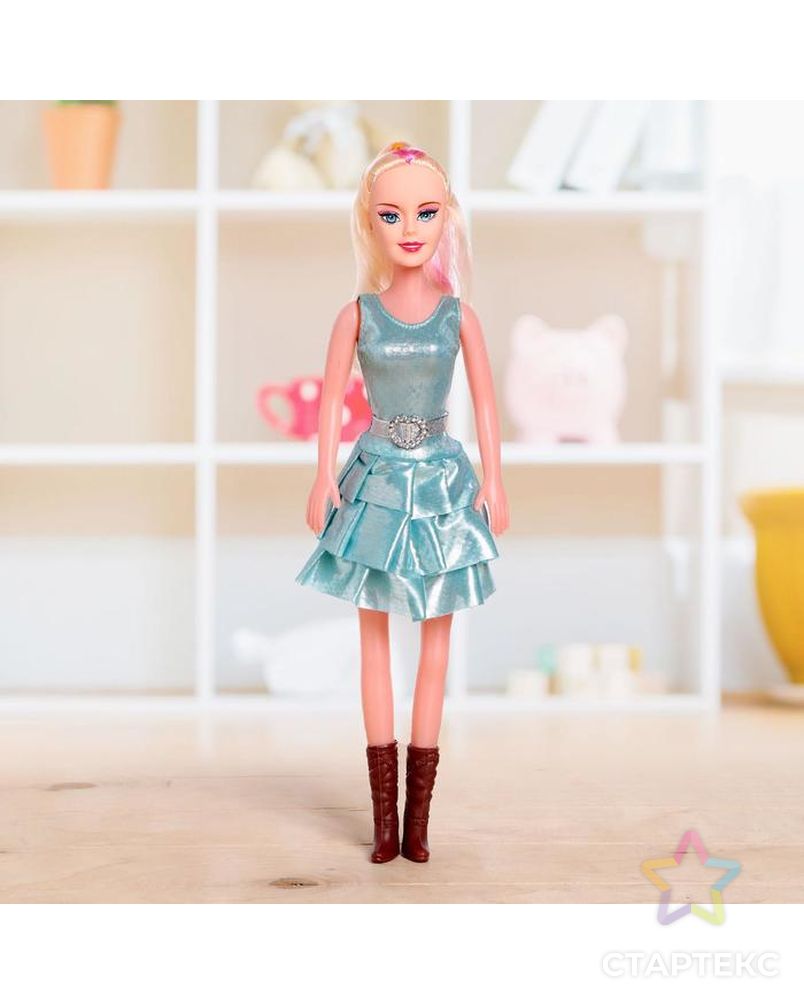 Кукла ростовая "Жанна" в платье арт. СМЛ-128152-1-СМЛ0005084716 4