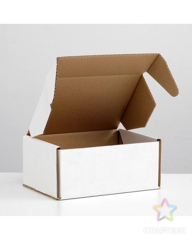 Коробка самосборная, белая, 22 х 16,5 х 10 см арт. СМЛ-86247-1-СМЛ0005094811 2