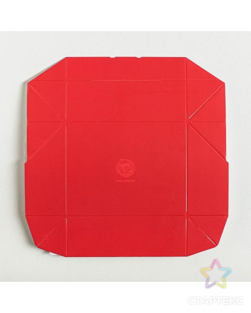 Коробка складная «С новым годом», 10 × 8 × 3.5 см арт. СМЛ-101611-1-СМЛ0005097348 5