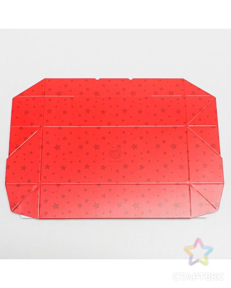 Коробка складная «С новым годом!», 20 × 12 × 4 см арт. СМЛ-101604-3-СМЛ0005097355 5