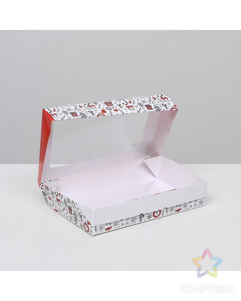 Коробка складная «Время добрых подарков», 20 × 12 × 4 см арт. СМЛ-101577-1-СМЛ0005097359 3